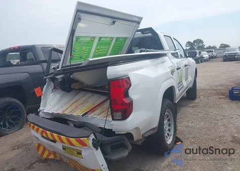 2024 Chevrolet Colorado 2Wd Wt из США, поврежденный, VIN 1GCGSBEC7R1277209